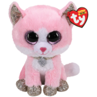 Beanie Boos Fiona (rosa katt) - TY Gosedjur