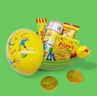 *FÖRBOKAS* Påskägg Pippi Långstrump med godis och såpbubblor
