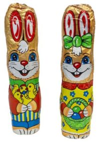 Påskhare i choklad (chokladkanin)